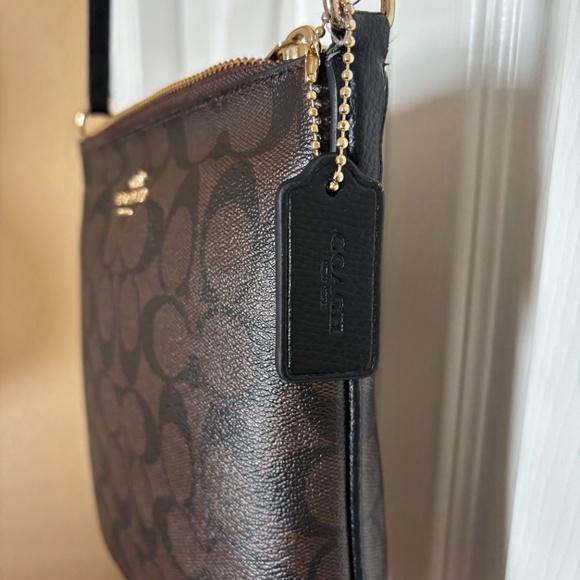 COACH Crossbody Bag Signature Canvas - Picture 2 of 8